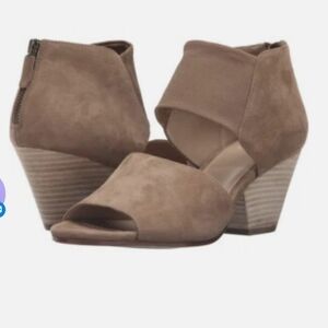 Eileen Fisher Chat Suede Sienna Sandal Bootie 6